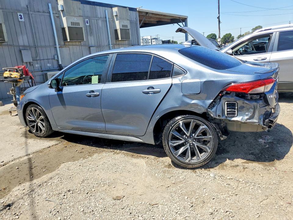 2020 Toyota Corolla VIN JTDS4RCE8LJ040043 COPART salvage auction — REAR END, Ca - Salvage Certificate, sold $3,750 on 2026-07-30 (photo 2)