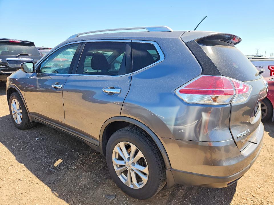 2016 Nissan VIN KNMAT2MV0GP724561 COPART salvage auction — REAR END, Il - Salvage Certificate, sold $2,400 on 2026-07-30 (photo 2)