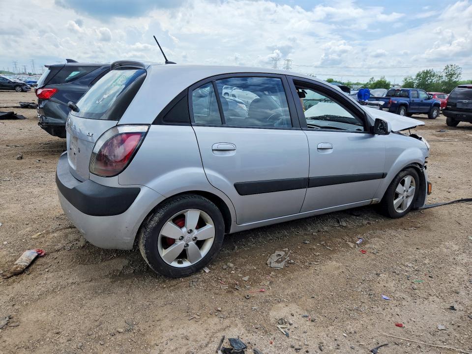 2009 Kia Rio VIN KNADE243196493150 COPART salvage auction — FRONT END, IL - SALVAGE CERTIFICATE, sold $250 on 2026-07-28 (photo 3)