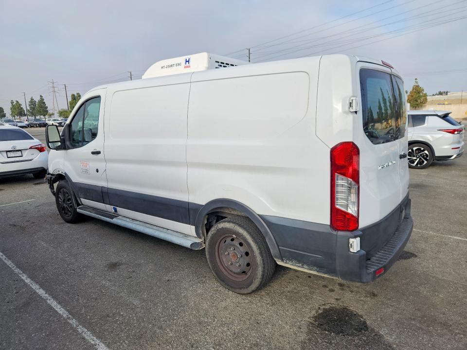 2023 Ford Transit VIN 1FTBR1Y81PKA77845 COPART salvage auction — FRONT END, Ca - Salvage Certificate, sold $11,700 on 2026-07-09 (photo 2)