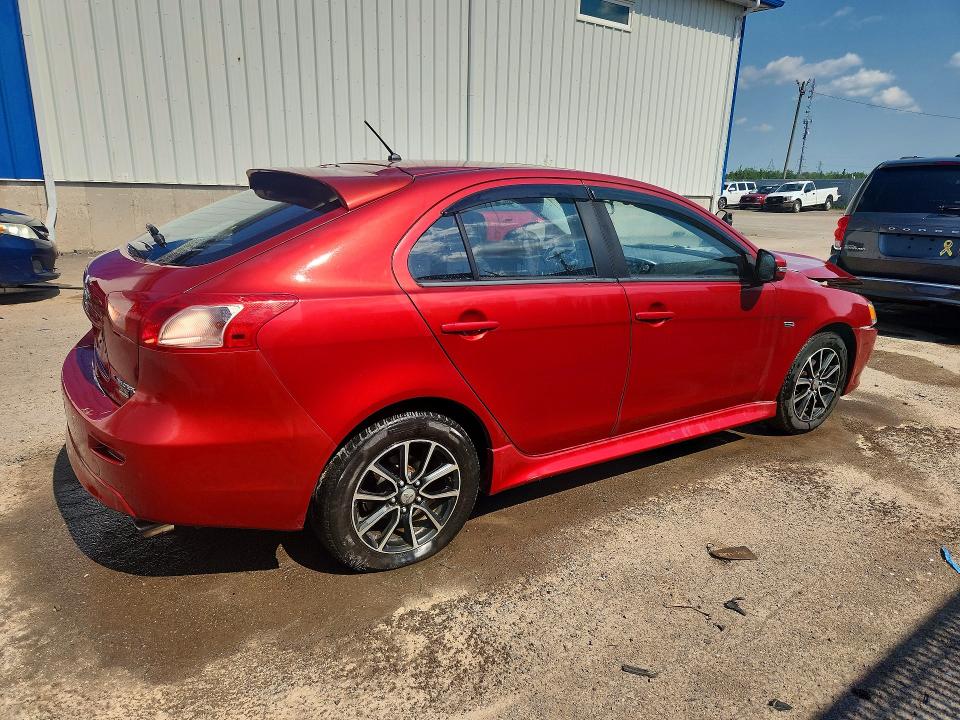 2017 Mitsubishi Lancer VIN JA32X2HU3HU600716 COPART salvage auction — FRONT END, Ns - Salvage Title, sold $800 on 2026-07-23 (photo 3)