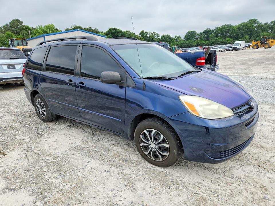 2004 Toyota Sienna VIN 5TDZA23CX4S146253 COPART salvage auction — FRONT END, Ga - Cert Of Title-Salvage, sold $575 on 2026-07-02 (photo 4)