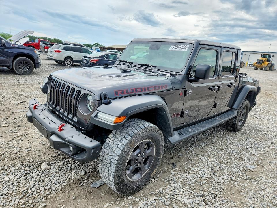 2021 Jeep Gladiator VIN 1C6JJTBG0ML606648 COPART salvage auction — REAR END, Tn - Salvage Certificate, sold $16,100 on 2026-07-09 (photo 1)