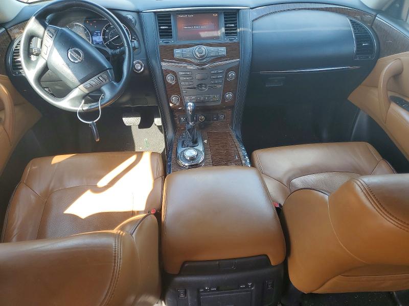2017 Nissan Armada VIN JN8AY2NC8H9509101 COPART salvage auction — NORMAL WEAR, Tn - Certificate Of Title, sold $4,200 on 2026-07-21 (photo 8)
