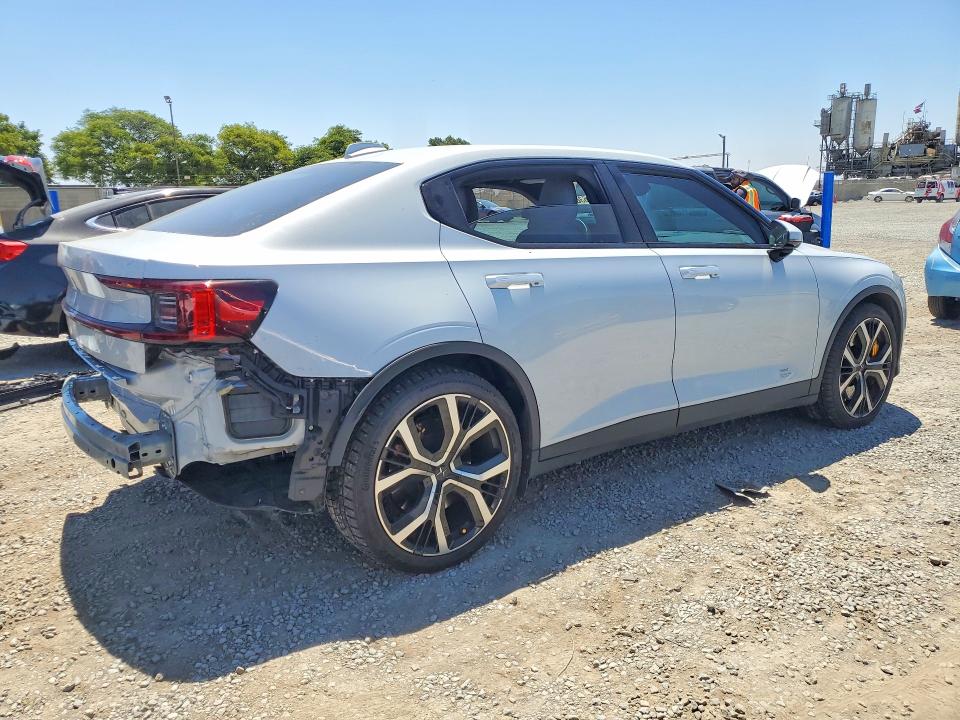 2022 Polestar 2 VIN LPSED3KA1NL051507 COPART salvage auction — SIDE, Ca - Salvage Certificate, sold $8,700 on 2026-09-08 (photo 3)