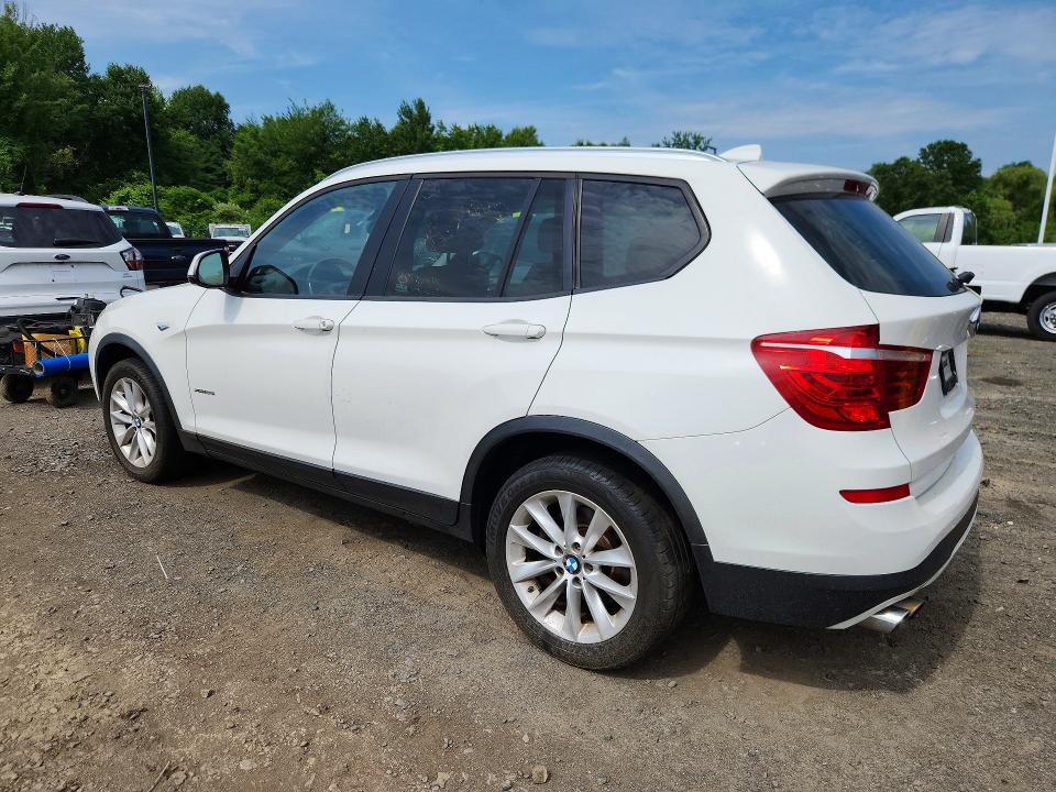 2015 BMW X3 VIN 5UXWX9C55F0D53751 COPART salvage auction — MINOR DENT/SCRATCHES, Ct - Certificate Of Title, sold $2,900 on 2026-07-27 (photo 2)