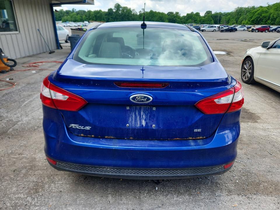 2012 Ford Focus VIN 1FAHP3F21CL310272 COPART salvage auction — FRONT END, PA - CERTIFICATE OF SALVAGE, sold $325 on 2026-07-02 (photo 6)