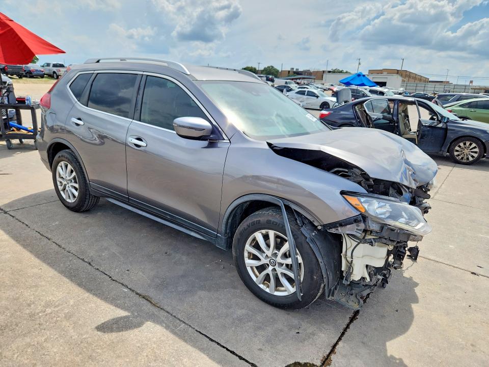 2019 Nissan Rogue VIN KNMAT2MT6KP505272 COPART salvage auction — FRONT END, Tx - Salvage Vehicle Title, sold $1,550 on 2026-07-06 (photo 4)