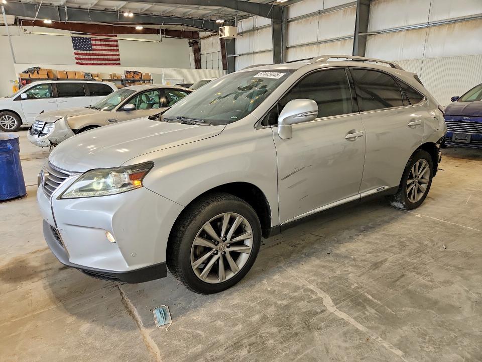 2013 Lexus Rx VIN JTJBC1BAXD2058832 COPART salvage auction — REAR END, Ne - Cert Of Title-Salvage, sold $4,950 on 2026-07-14 (photo 1)