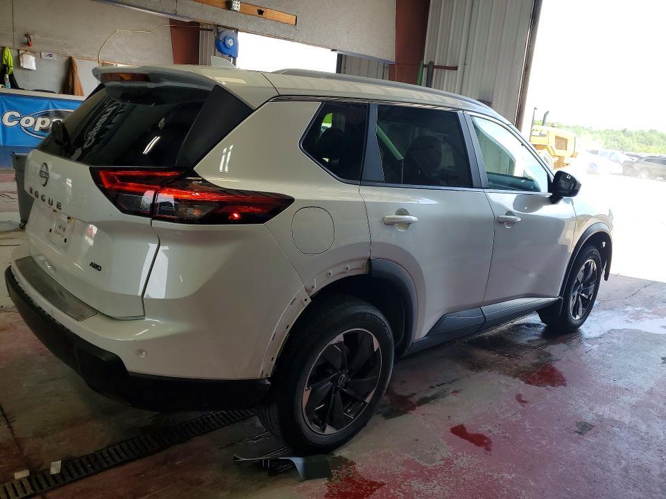 2025 Nissan Rogue VIN JN8BT3BB3SW144470 COPART salvage auction — FRONT END, Ny - Mv-907A Salvage Certificate, sold $2,700 on 2026-07-13 (photo 3)