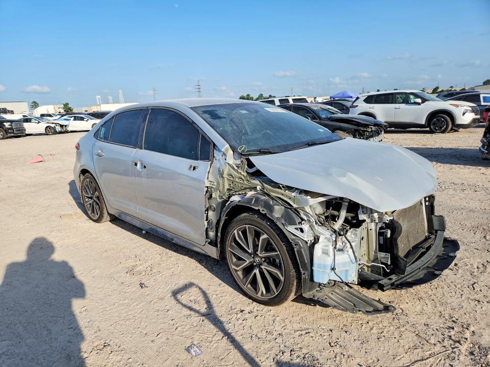 2020 Toyota Corolla VIN 5YFS4RCE4LP045008 COPART salvage auction — FRONT END, Tx - Salvage Vehicle Title, sold $5,800 on 2026-07-31 (photo 4)