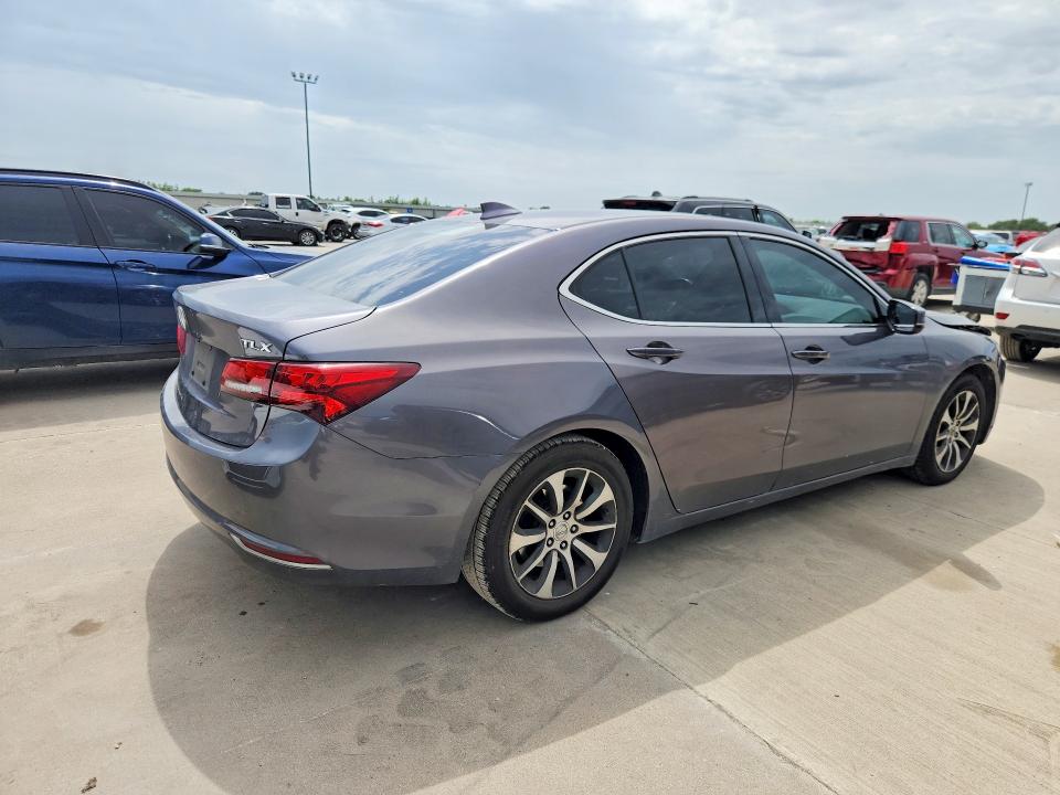 2017 Acura Tlx VIN 19UUB1F51HA010466 COPART salvage auction — FRONT END, Tx - Salvage Vehicle Title, sold $2,550 on 2026-07-02 (photo 3)