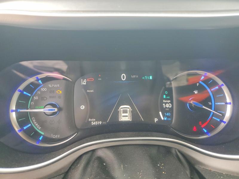 2021 Chrysler Pacifica VIN 2C4RC1S77MR586495 COPART salvage auction — HAIL, Ks - Electronic Cert Of Title, sold $5,700 on 2026-07-30 (photo 9)