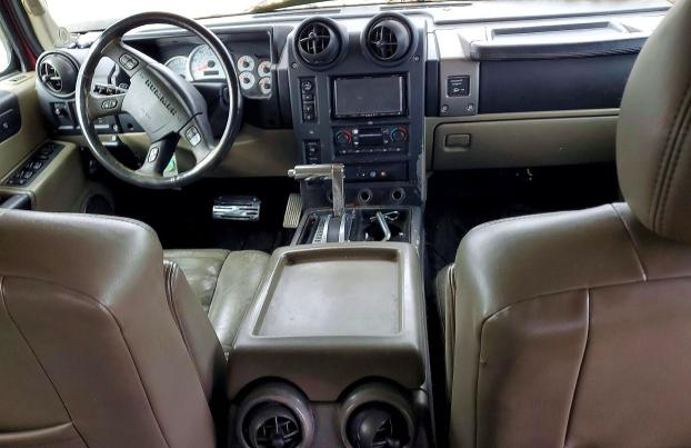 2003 Hummer H2 VIN 5GRGN23U53H138681 COPART salvage auction — WATER/FLOOD, Mt - Cert Of Title-Rebuilt Salvage, sold $1,100 on 2026-07-02 (photo 8)