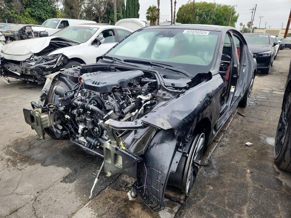 2025 Genesis G70 VIN KMTG54SEXSU152736 COPART salvage auction — STRIPPED, CA - CERTIFICATE OF TITLE, sold $3,100 on 2026-07-14 (photo 1)