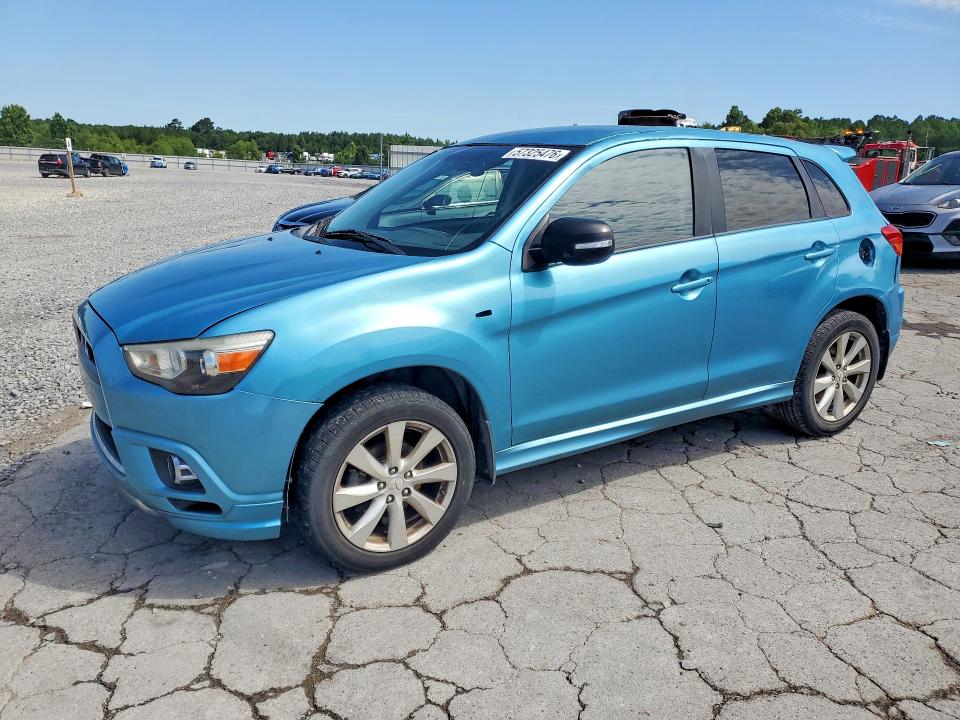 2012 Mitsubishi Outlander VIN JA4AP4AU0CZ004682 COPART salvage auction — SIDE, Ar - Cert Of Title-Salvage, sold $125 on 2026-07-21 (photo 1)