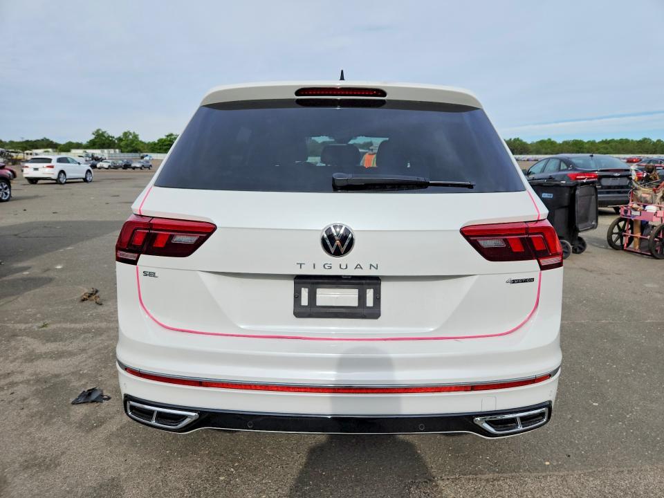 2022 Volkswagen Tiguan VIN 3VV4B7AX9NM063815 COPART salvage auction — FRONT END, NY - MV-907A SALVAGE CERTIFICATE, sold $13,200 on 2026-07-27 (photo 6)
