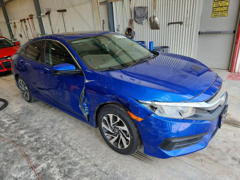 2018 Honda Civic VIN 2HGFC2F73JH609521 COPART salvage auction — FRONT END, Ne - Cert Of Title-Salvage, sold $7,200 on 2026-08-25 (photo 4)