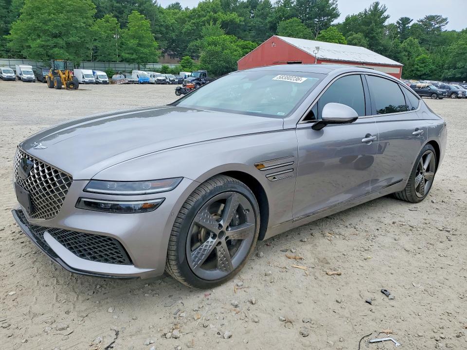 2024 Genesis VIN KMTGB4SD1RU222134 COPART salvage auction — SIDE, Ma - Cert Of Title-Salvage, sold $18,500 on 2026-08-03 (photo 1)