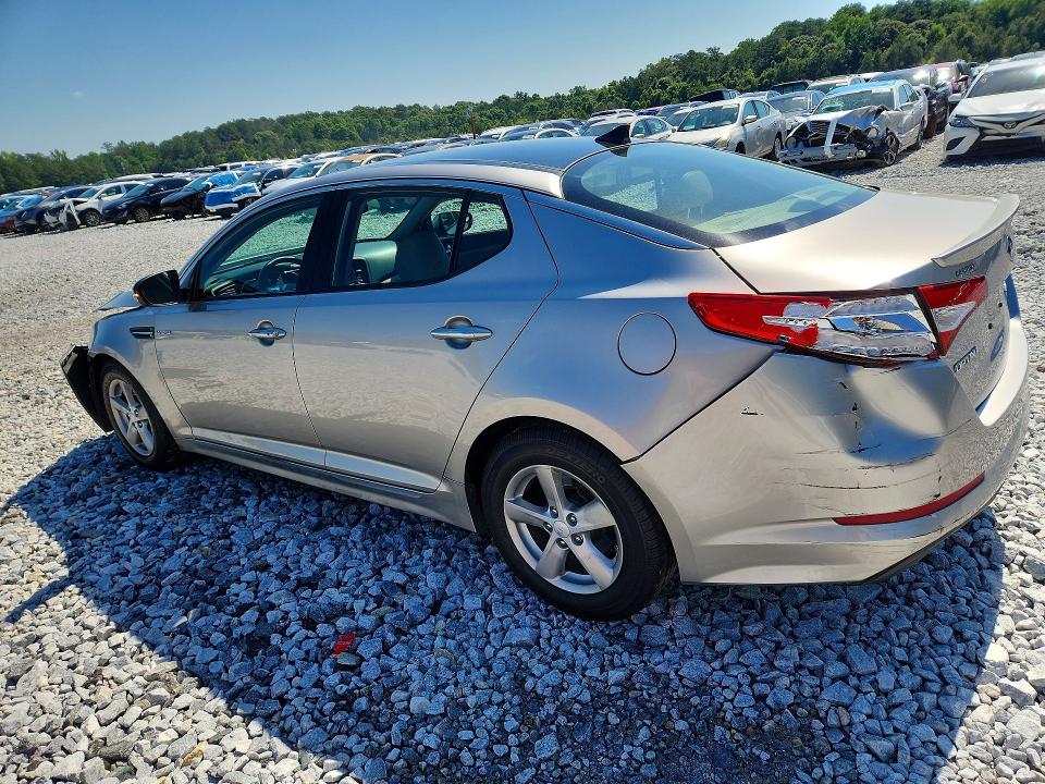 2013 Kia Optima VIN KNAGM4AD7D5055496 COPART salvage auction — FRONT END, Ga - Cert Of Title-Salvage, sold $600 on 2026-07-09 (photo 2)
