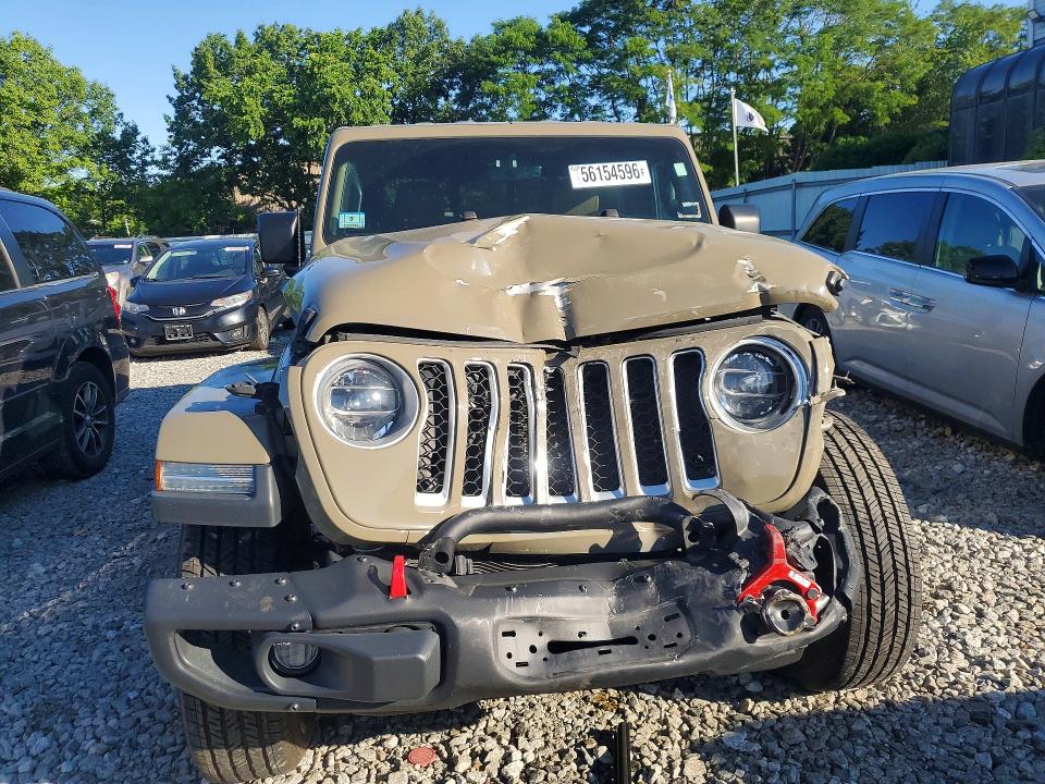 2020 Jeep Gladiator VIN 1C6HJTFG4LL203456 COPART salvage auction — FRONT END, Ma - Cert Of Title-Salvage, sold $8,200 on 2026-07-31 (photo 5)
