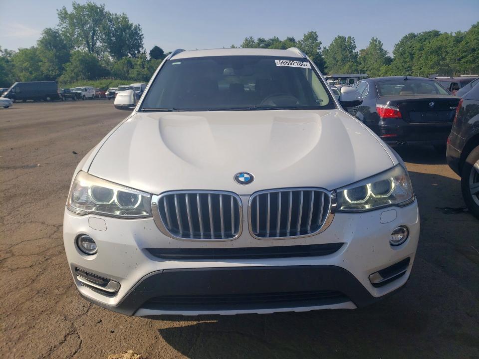 2017 BMW X3 VIN 5UXWX7C51H0U41202 COPART salvage auction — SIDE, CT - CERT OF TITLE-SALVAGE, sold $525 on 2026-07-24 (photo 5)