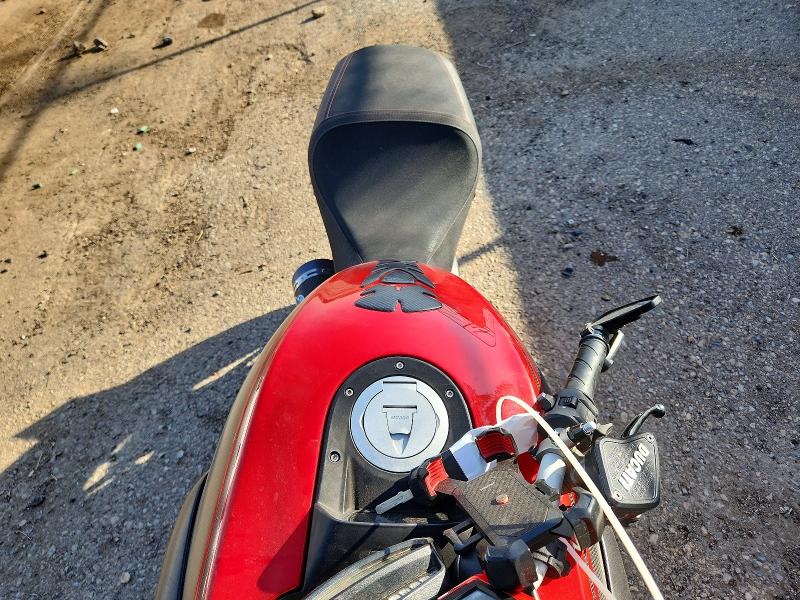 2012 Ducati Diavel VIN ZDM13BLW2CB009349 COPART salvage auction — WATER/FLOOD, Nm - Cert Of Title-Salvage, sold $350 on 2026-07-30 (photo 5)