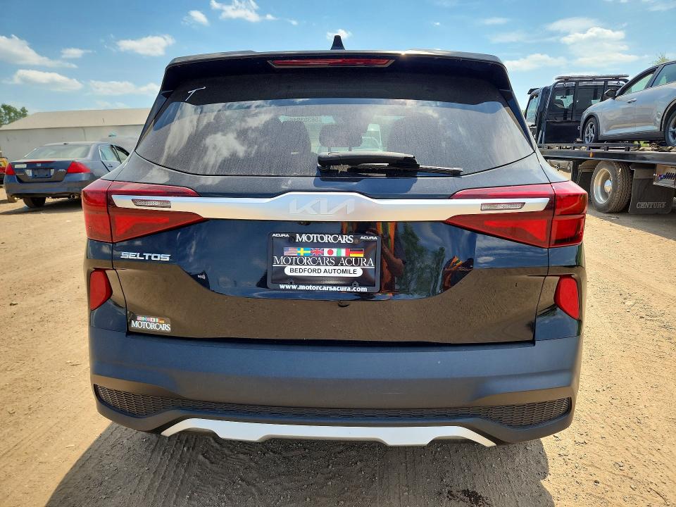 2022 Kia Seltos VIN KNDEPCAA4N7319488 COPART salvage auction — HAIL, Oh - Cert Of Title-Salvage, sold $8,200 on 2026-07-16 (photo 6)
