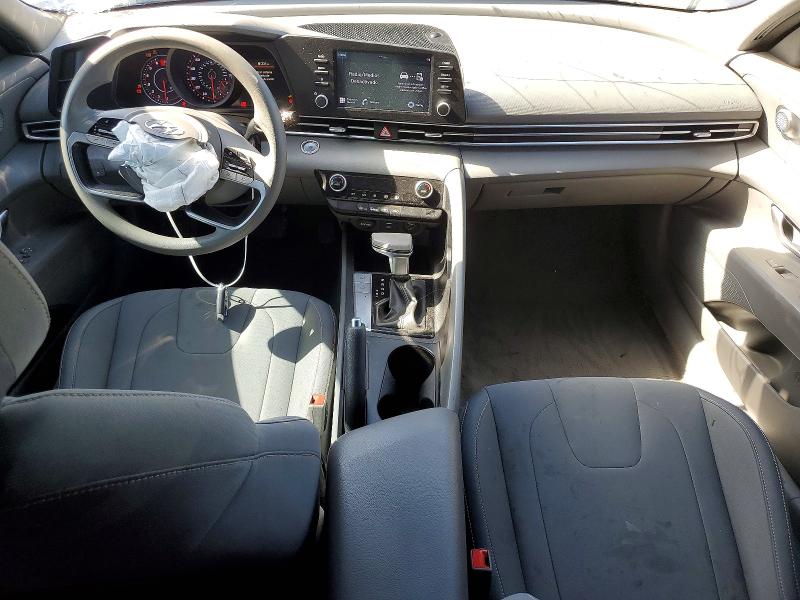 2021 Hyundai Elantra VIN 5NPLM4AG8MH036418 COPART salvage auction — FRONT END, Ca - Salvage Certificate, sold $300 on 2026-07-14 (photo 8)