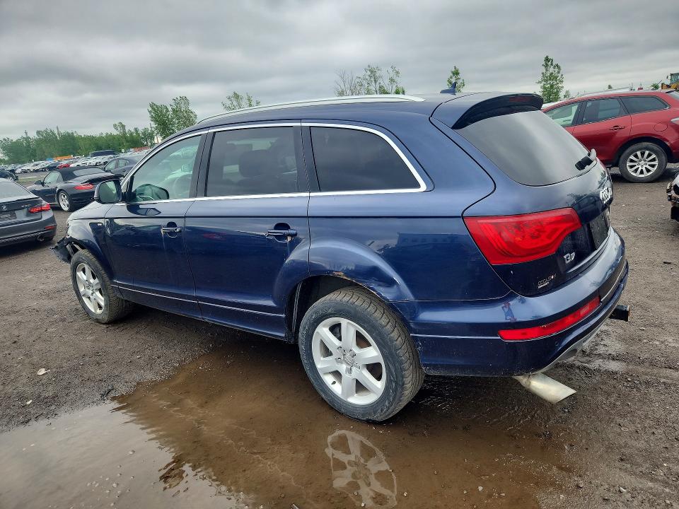 2015 Audi Q7 VIN WA1WGCFE6FD011722 COPART salvage auction — FRONT END, Qc - Gravement Accidente, sold $525 on 2026-07-21 (photo 2)
