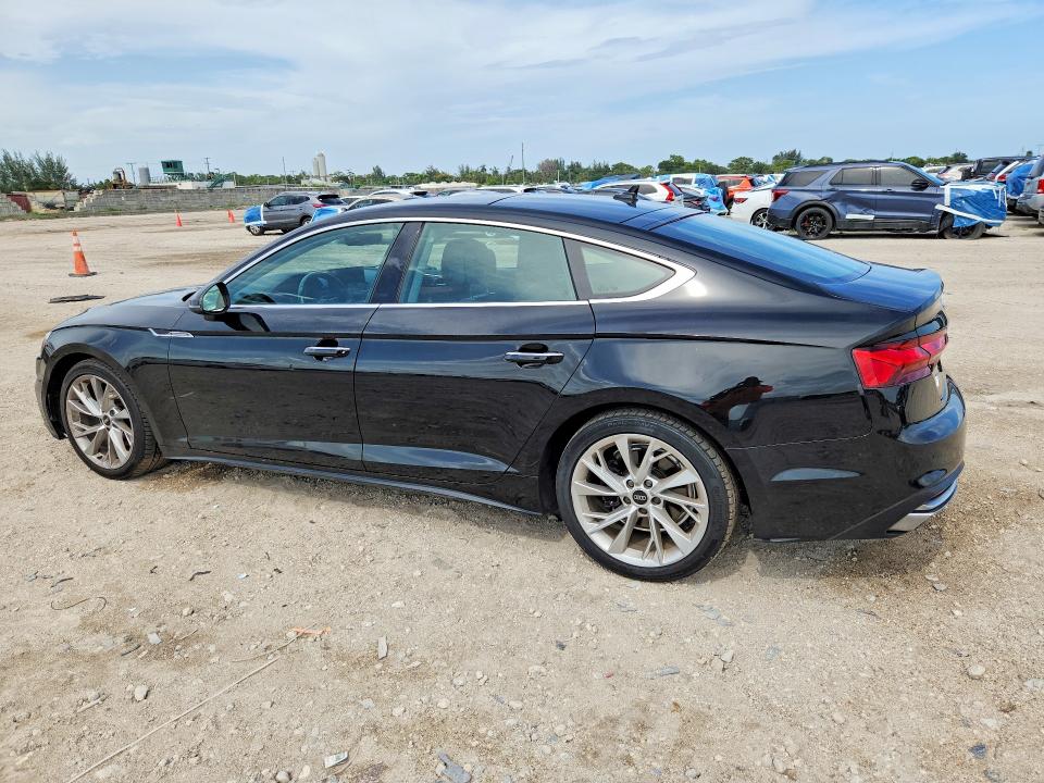 2022 Audi A5 VIN WAUABCF54NA032967 COPART salvage auction — SIDE, Fl - Cert Of Title Slvg Rebuildable, sold $8,500 on 2026-07-16 (photo 2)