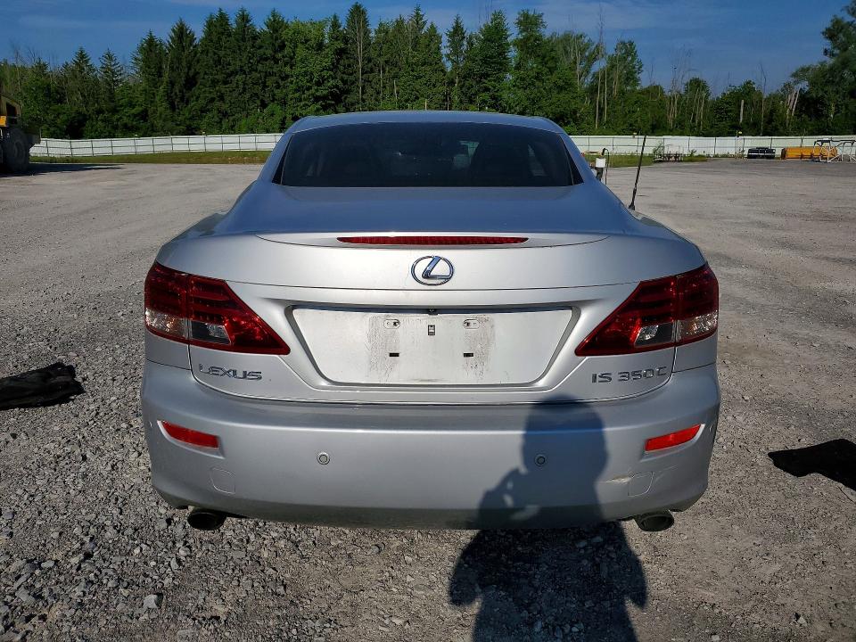 2010 Lexus Is 350 VIN JTHFE2C23A2504048 COPART salvage auction — FRONT END, Ny - Mv-907A Salvage Certificate, sold $550 on 2026-07-27 (photo 6)