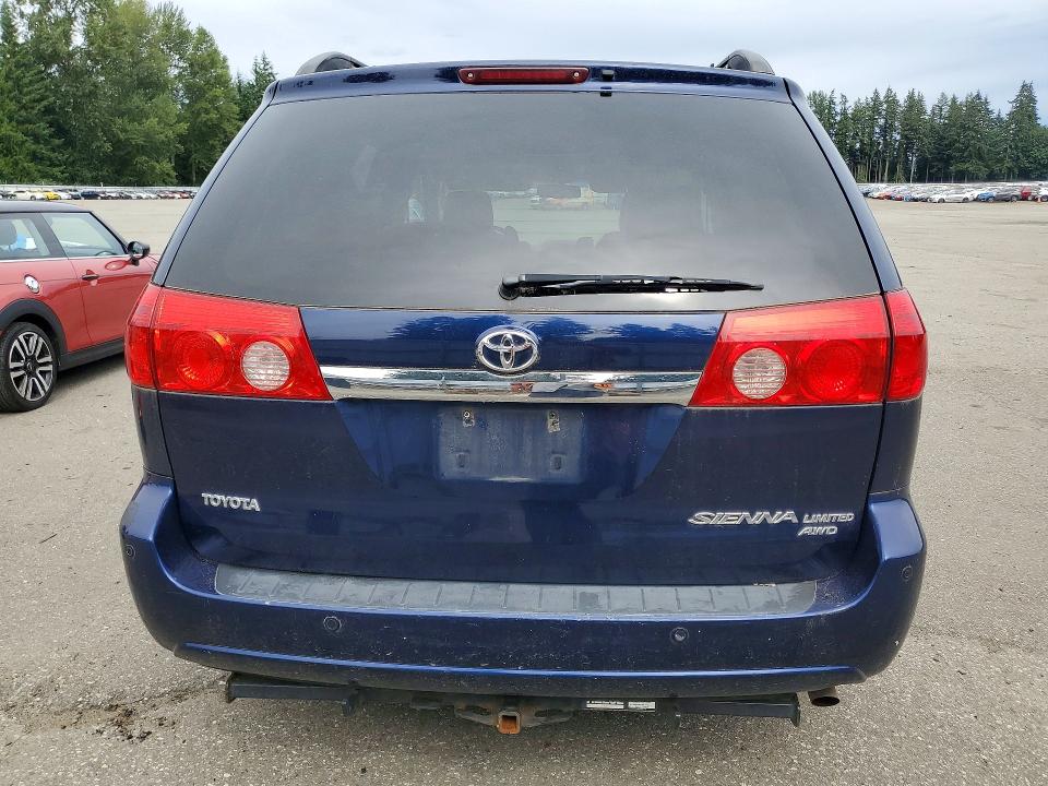 2007 Toyota Sienna VIN 5TDBK22C07S001145 COPART salvage auction — FRONT END, Wa - Vehicle Cert Of Ownership-Titl, sold $725 on 2026-07-27 (photo 6)