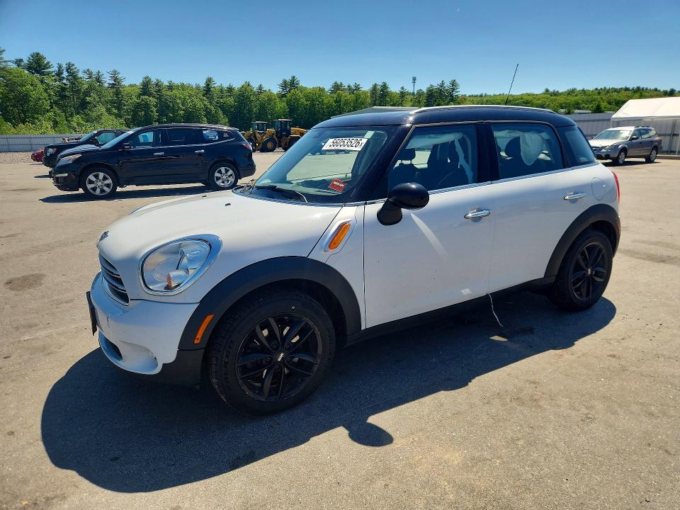2016 Mini Cooper VIN WMWZB3C56GWR49308 COPART salvage auction — FRONT END, Me - Cert Of Title-Salvage Collisio, sold $1,500 on 2026-08-07 (photo 1)