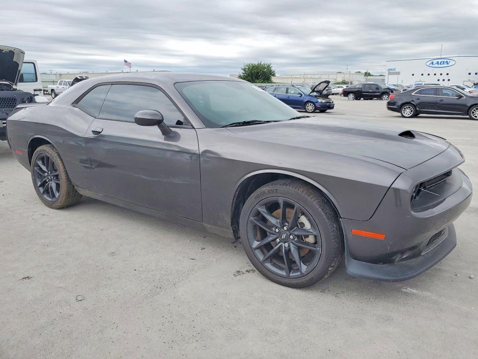 2023 Dodge Challenger VIN 2C3CDZKG8PH626180 COPART salvage auction — HAIL, Ok - Cert Of Title-Salvage, sold $9,100 on 2026-08-21 (photo 4)