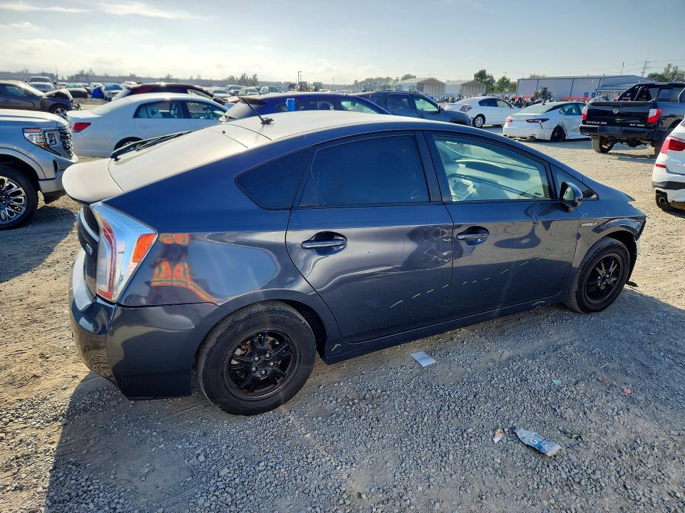 2013 Toyota Prius VIN JTDKN3DU9D5550394 COPART salvage auction — FRONT END, CA - SALVAGE CERTIFICATE, sold $400 on 2026-07-17 (photo 3)