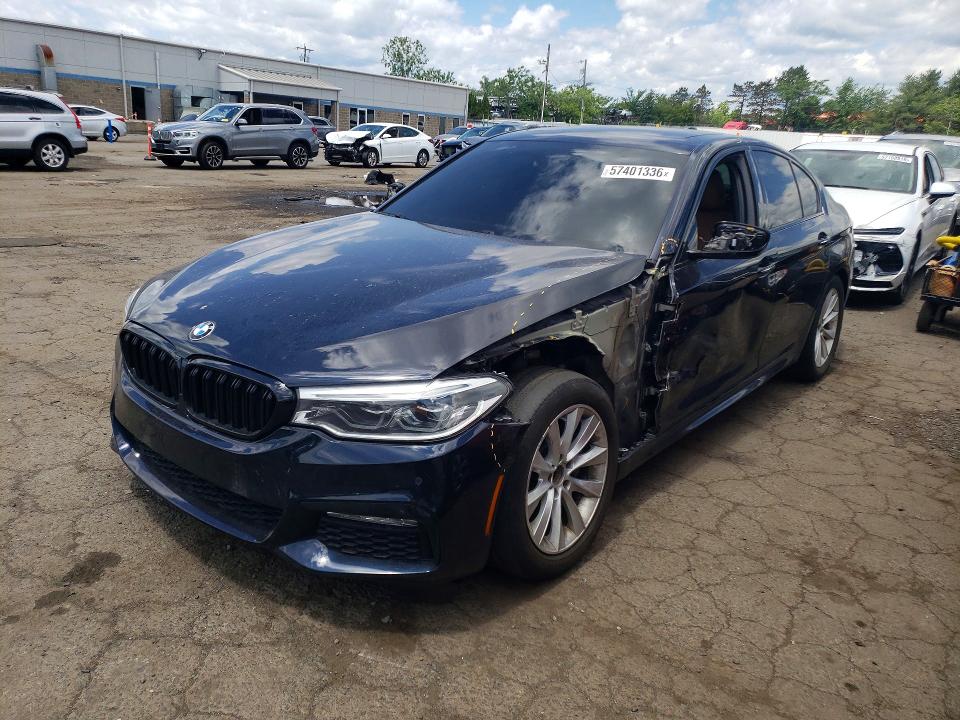 2017 BMW 5er VIN WBAJE7C38HWA03399 COPART salvage auction — SIDE, Ct - Cert Of Title-Salvage, sold $10,700 on 2026-07-17 (photo 1)