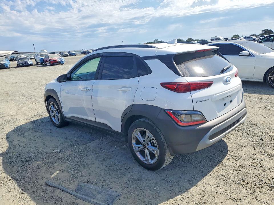 2023 Hyundai Kona VIN KM8K62ABXPU980550 COPART salvage auction — MINOR DENT/SCRATCHES, Ca - Salvage Certificate, sold $5,900 on 2026-07-09 (photo 2)