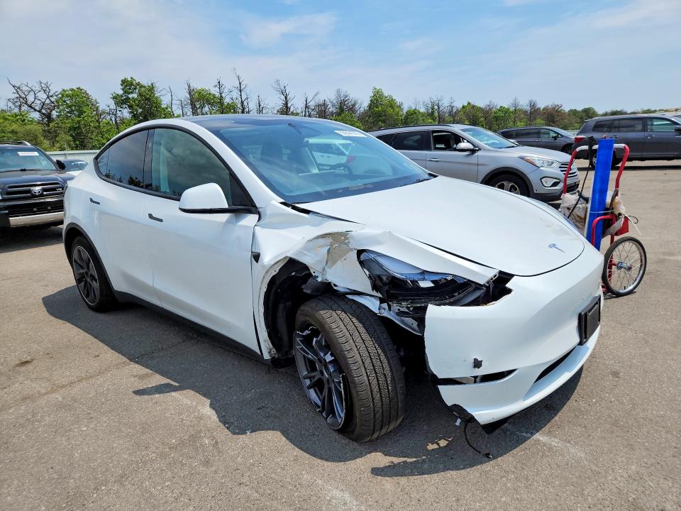2024 Tesla VIN 7SAYGDEE5RF182628 COPART salvage auction — FRONT END, Ny - Mv-907A Salvage Certificate, sold $15,600 on 2026-07-06 (photo 4)