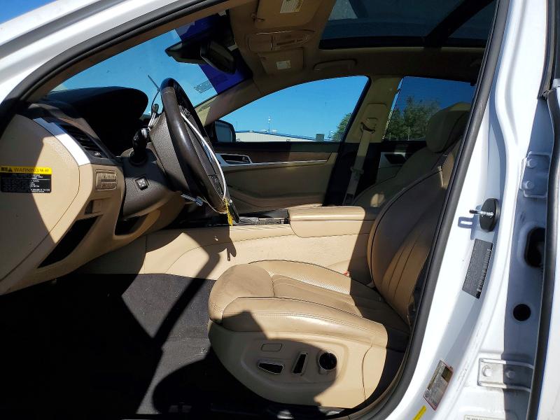 2015 Hyundai Genesis VIN KMHGN4JFXFU019226 COPART salvage auction — FRONT END, Ca - Dis/Dlr/Exp Only Clean Title, sold $15 on 2026-07-21 (photo 7)