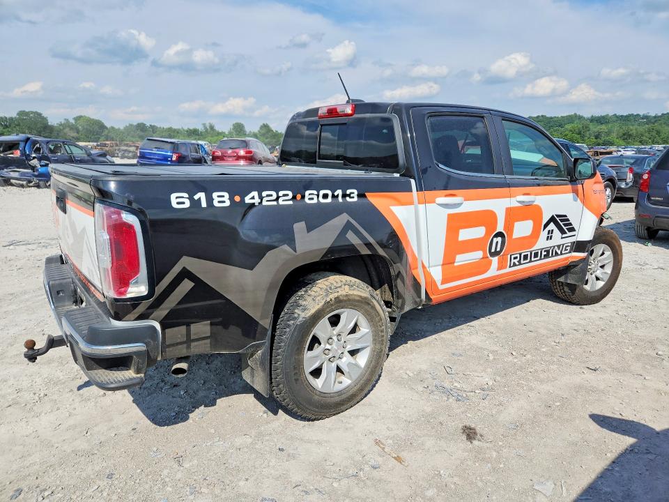 2016 Gmc Canyon VIN 1GTG6CE39G1393129 COPART salvage auction — FRONT END, Wv - Salvage Certificate, sold $1,500 on 2026-08-03 (photo 3)