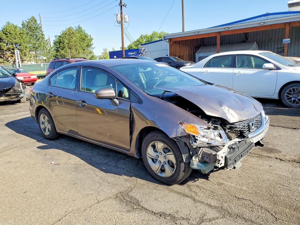 2015 Honda VIN 19XFB2F56FE000541 COPART salvage auction — FRONT END, Co - Salvage Title, sold $1,200 on 2026-07-09 (photo 4)