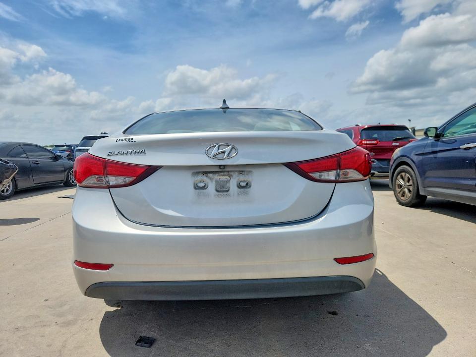 2014 Hyundai VIN KMHDH4AE8EU143821 COPART salvage auction — VANDALISM, Tx - Salvage Vehicle Title, sold $1,100 on 2026-07-30 (photo 6)