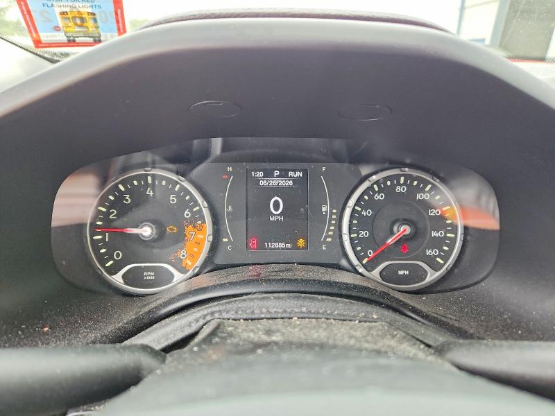 2015 Jeep Renegade VIN ZACCJBBT5FPB40237 COPART salvage auction — FRONT END, Nj - Cert Of Title-Salvage, sold $875 on 2026-08-05 (photo 9)