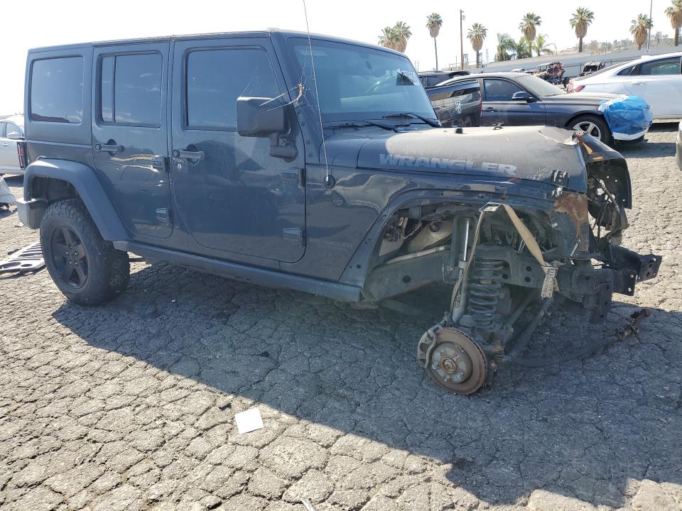 2017 Jeep Wrangler / VIN 1C4BJWDG2HL669557 COPART salvage auction — FRONT END, Ca - Dis/Dlr/Exp Only Clean Title, sold $2,700 on 2026-08-10 (photo 4)