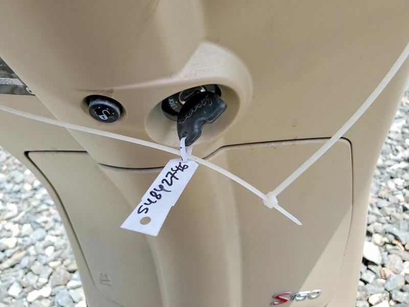 2019 Vespa/piag Liberty150 VIN ZAPM818G5K5900852 COPART salvage auction — UNDERCARRIAGE, CA - SALVAGE CERTIFICATE, sold $150 on 2026-07-16 (photo 8)