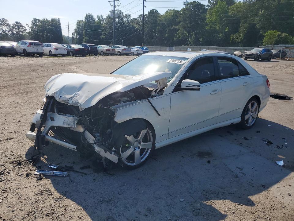 2011 Mercedes-benz E-class VIN WDDHF5GBXBA459125 COPART salvage auction — FRONT END, Ga - Cert Of Title-Rebuilt Salvage, sold $250 on 2026-07-09 (photo 1)