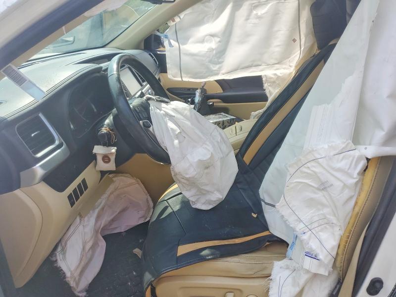 2015 Toyota Highlander VIN 5TDJKRFH9FS161873 COPART salvage auction — SIDE, MD - CERT OF SALVAGE > 75% DAMAGE, sold $3,700 on 2026-07-02 (photo 7)