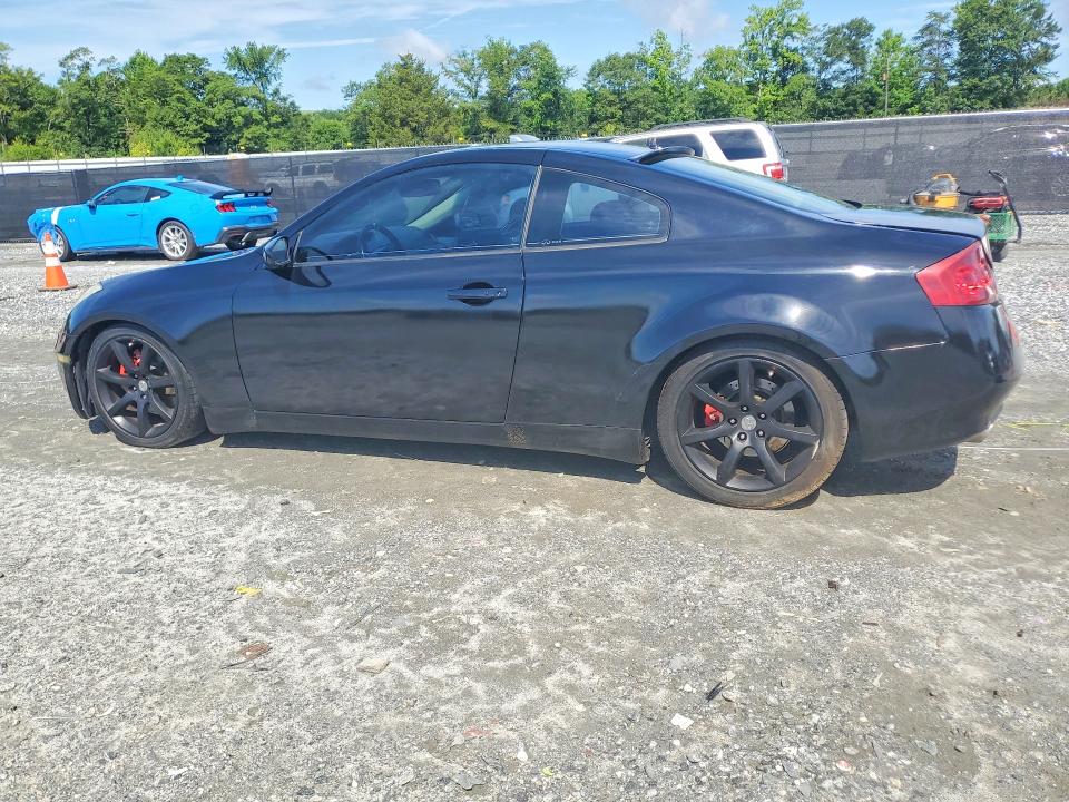 2006 Infiniti G VIN JNKCV54E96M713562 COPART salvage auction — FRONT END, SC - CERT OF TITLE-SALVAGE, sold $575 on 2026-07-27 (photo 2)
