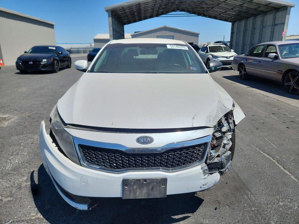 2012 Kia Optima VIN KNAGM4A77C5281658 COPART salvage auction — FRONT END, Ca - Salvage Certificate, sold $775 on 2026-07-09 (photo 5)